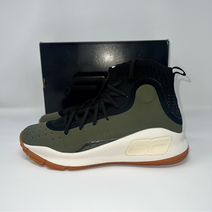 Under Armour‎ Curry 4 Olive Green Gum 1298306-008 Men's 8.5 Rare Limited Edition